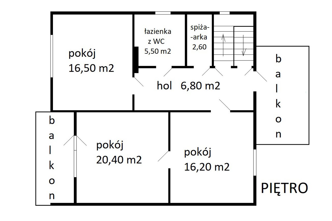 piętro - Nieruchomości Krzysztof Górski Zamość, biuro nieruchomości, domy, mieszkania, działki, lokale, sprzedaż nieruchomości, wynajem nieruchomości