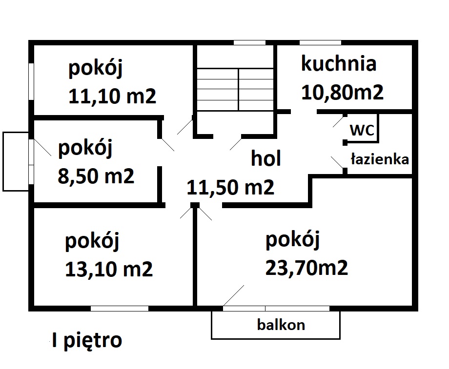 I piętro - Nieruchomości Krzysztof Górski Zamość, biuro nieruchomości, domy, mieszkania, działki, lokale, sprzedaż nieruchomości, wynajem nieruchomości