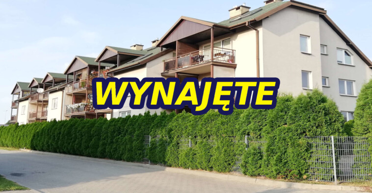 WYNAJĘTE - Nieruchomości Krzysztof Górski Zamość, biuro nieruchomości, domy, mieszkania, działki, lokale, sprzedaż nieruchomości, wynajem nieruchomości