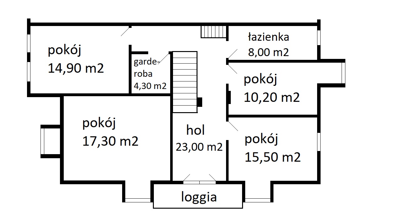 plan piętra