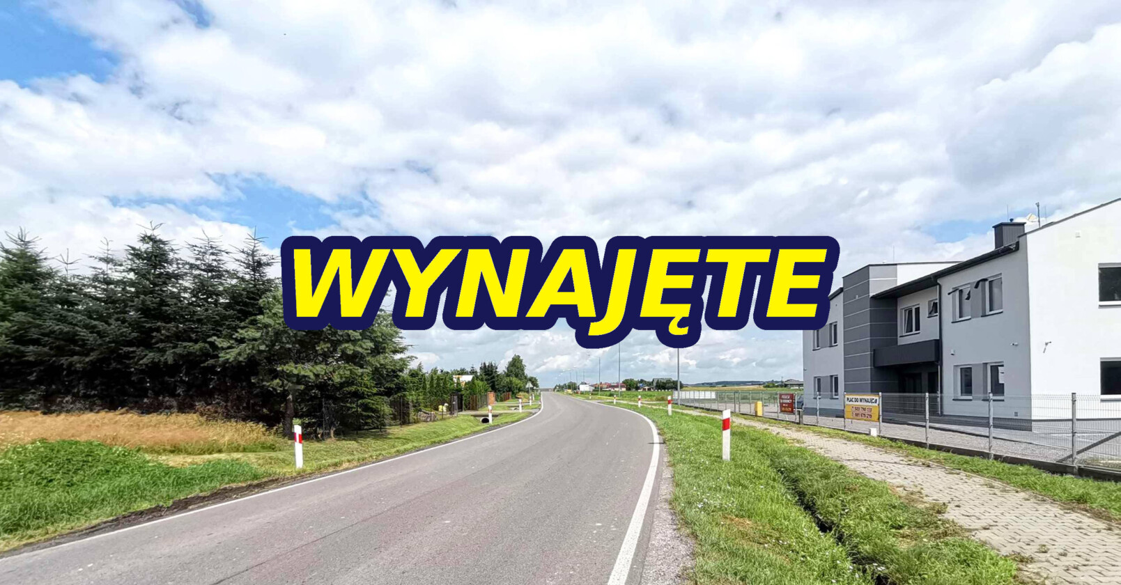 WYNAJĘTE - Nieruchomości Krzysztof Górski Zamość, biuro nieruchomości, domy, mieszkania, działki, lokale, sprzedaż nieruchomości, wynajem nieruchomości