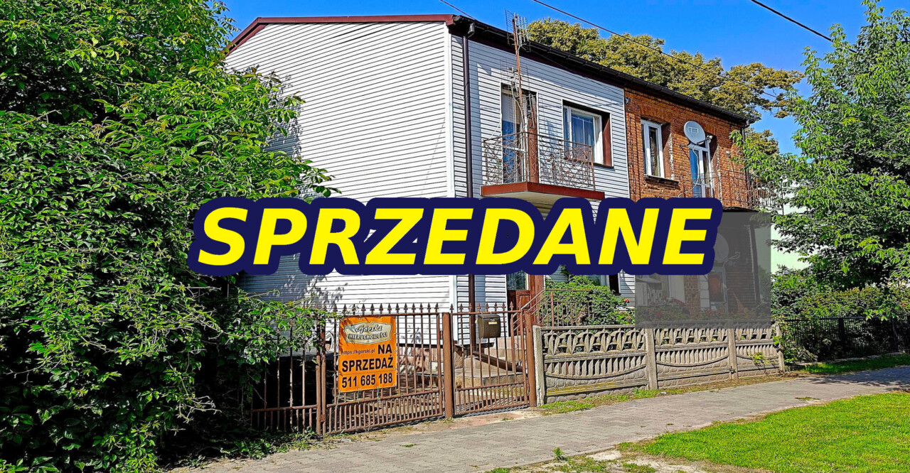 SPRZEDANE - Nieruchomości Krzysztof Górski Zamość, biuro nieruchomości, domy, mieszkania, działki, lokale, sprzedaż nieruchomości, wynajem nieruchomości