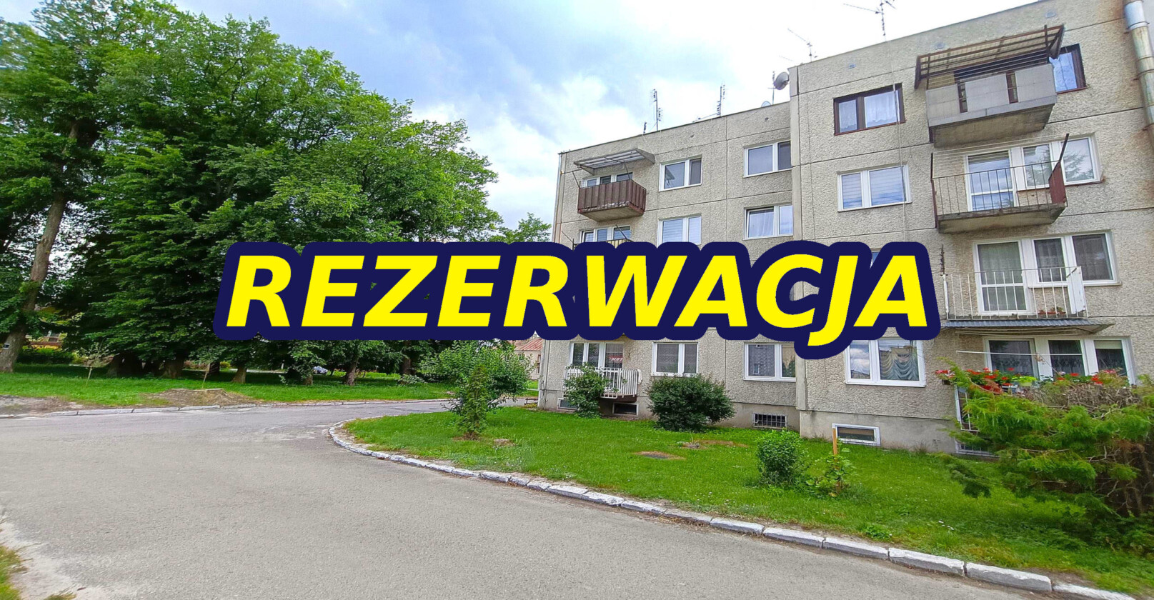 REZERWACJA - Nieruchomości Krzysztof Górski Zamość, biuro nieruchomości, domy, mieszkania, działki, lokale, sprzedaż nieruchomości, wynajem nieruchomości