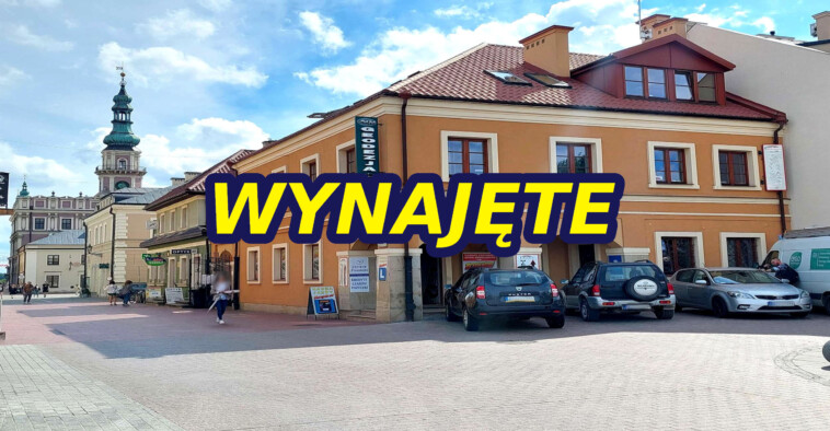 WYNAJĘTE - Nieruchomości Krzysztof Górski Zamość, biuro nieruchomości, domy, mieszkania, działki, lokale, sprzedaż nieruchomości, wynajem nieruchomości